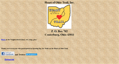 Desktop Screenshot of heartofohiotrail.org